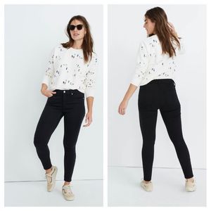 Madewell 9" Mid-Rise Skinny Jeans in Lunar Wash: TENCEL™ Denim Edition